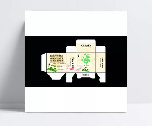 绿豆味糕点包装设计 融合传统风味的现代视觉呈现